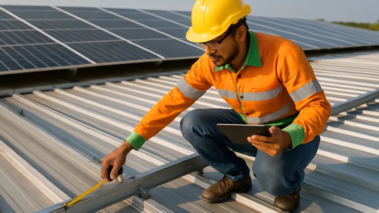 Cálculo Estrutural para Placas Solares: Como Saber se o Telhado Suporta os Painéis