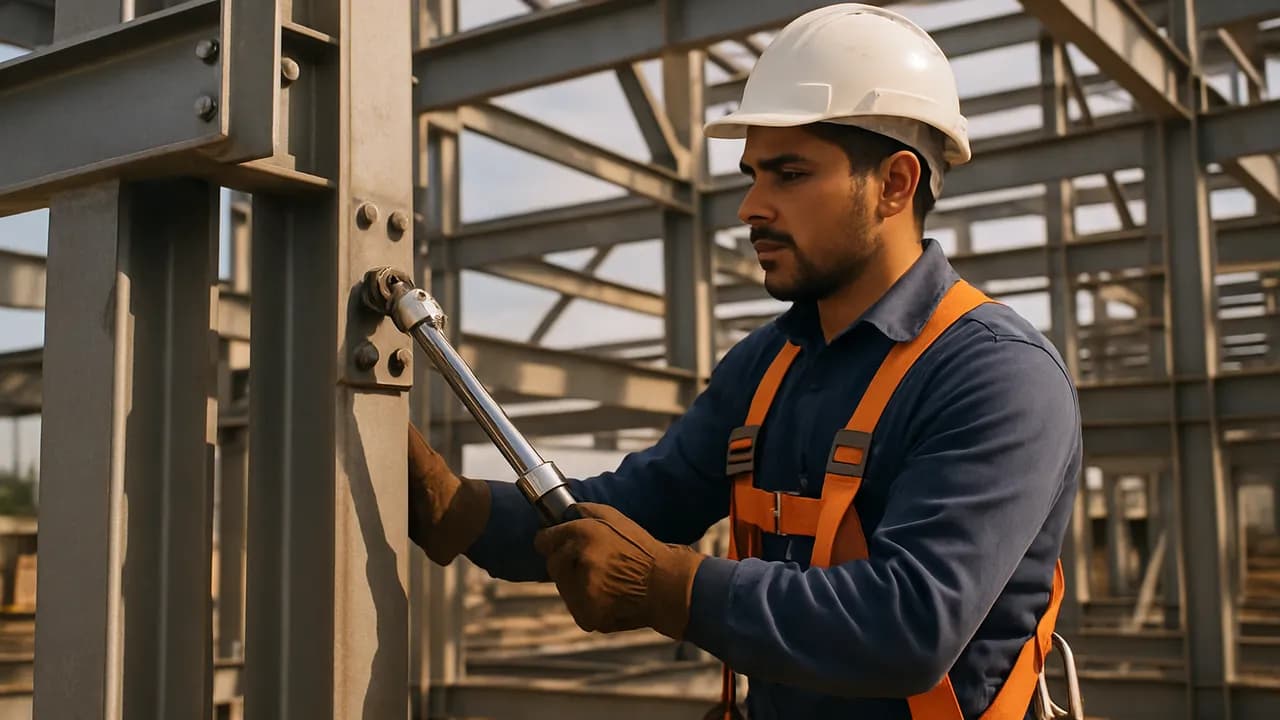 Checklist de Inspeção de Estrutura Metálica: Guia Técnico Passo a Passo