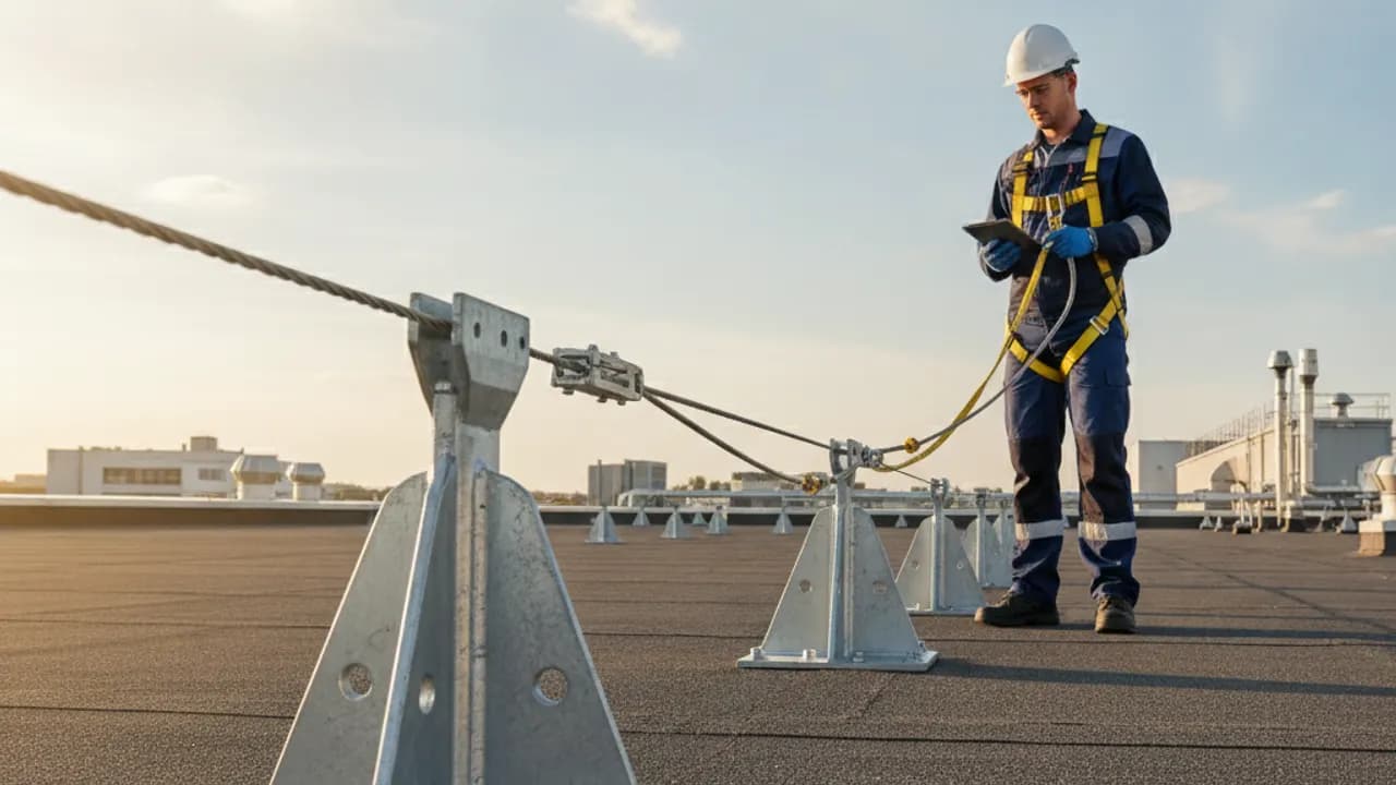 Manutenção Linha de Vida Horizontal NR 35: Guia Técnico Completo