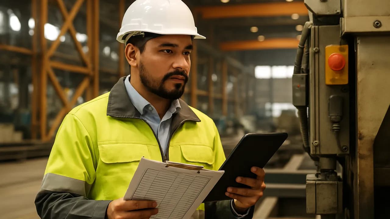 Inventário de Máquinas e Equipamentos para Fiscalização NR-12: Guia Técnico