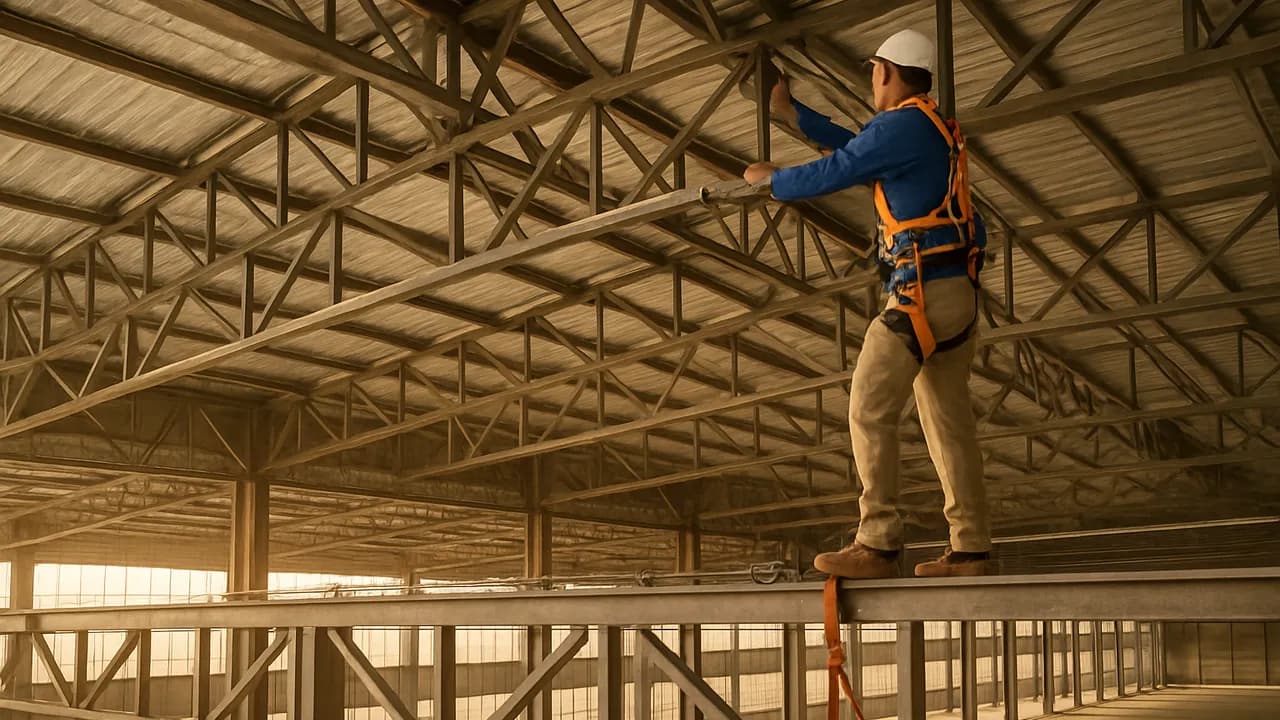 Laudo NR-35 em Galpão Industrial: Vistoria de Cobertura e Estrutura Metálica