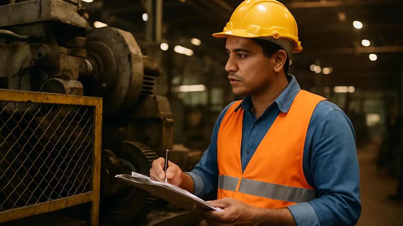 NR-12 para Máquinas Antigas: Como Fazer Inventário e Laudo Técnico de Equipamentos Usados