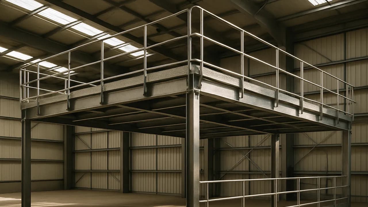 NR-12 Plataformas, Passarelas e Mezaninos: Guia Completo de Projeto Estrutural Seguro