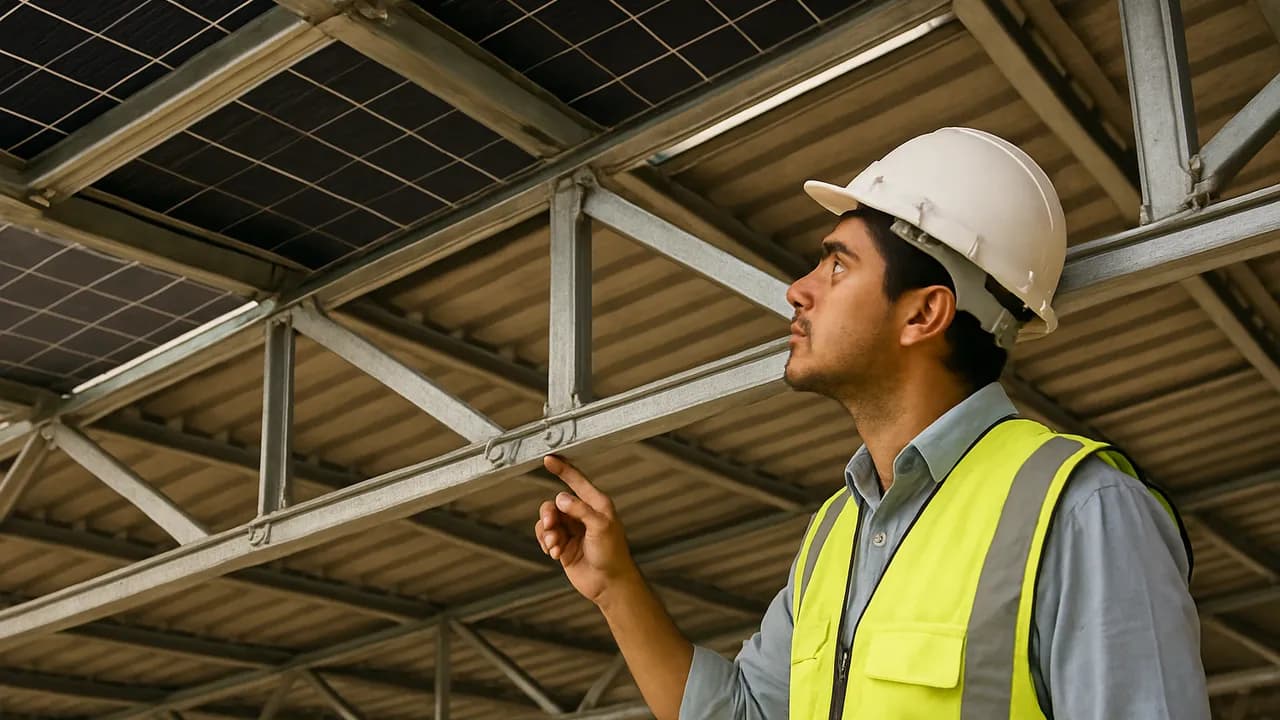 O Telhado Suporta Placas Solares? Guia Técnico com Normas para Avaliação Estrutural