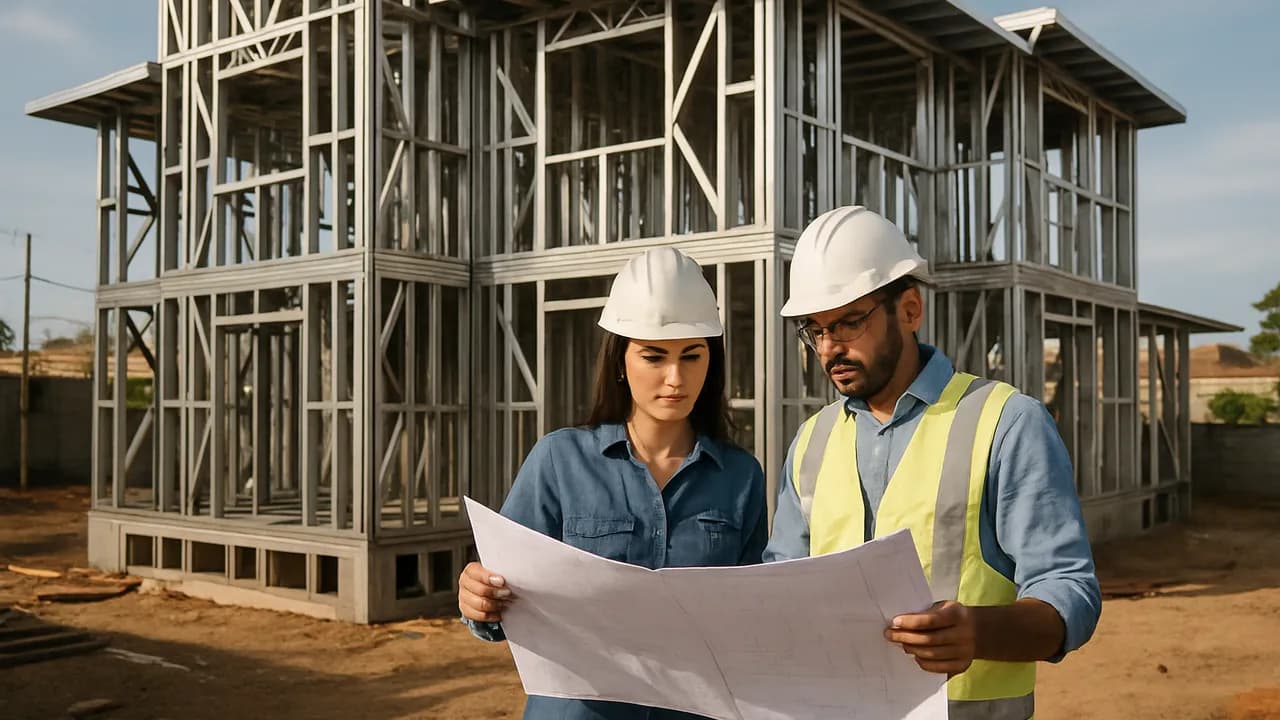 Steel Frame em Edifícios de Múltiplos Pavimentos: Limites Técnicos e a NBR 15575